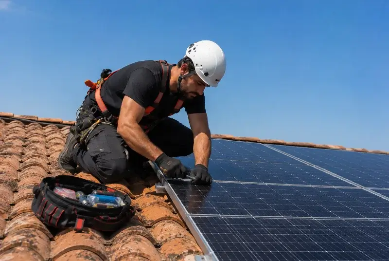 Maintenance et monitoring de panneaux solaires à Moirans