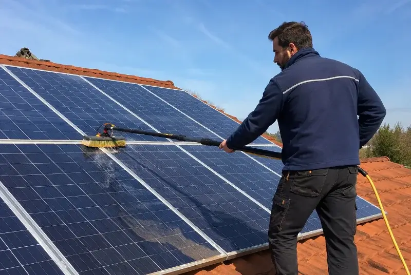 Nettoyage et entretien de panneaux solaires à Moirans